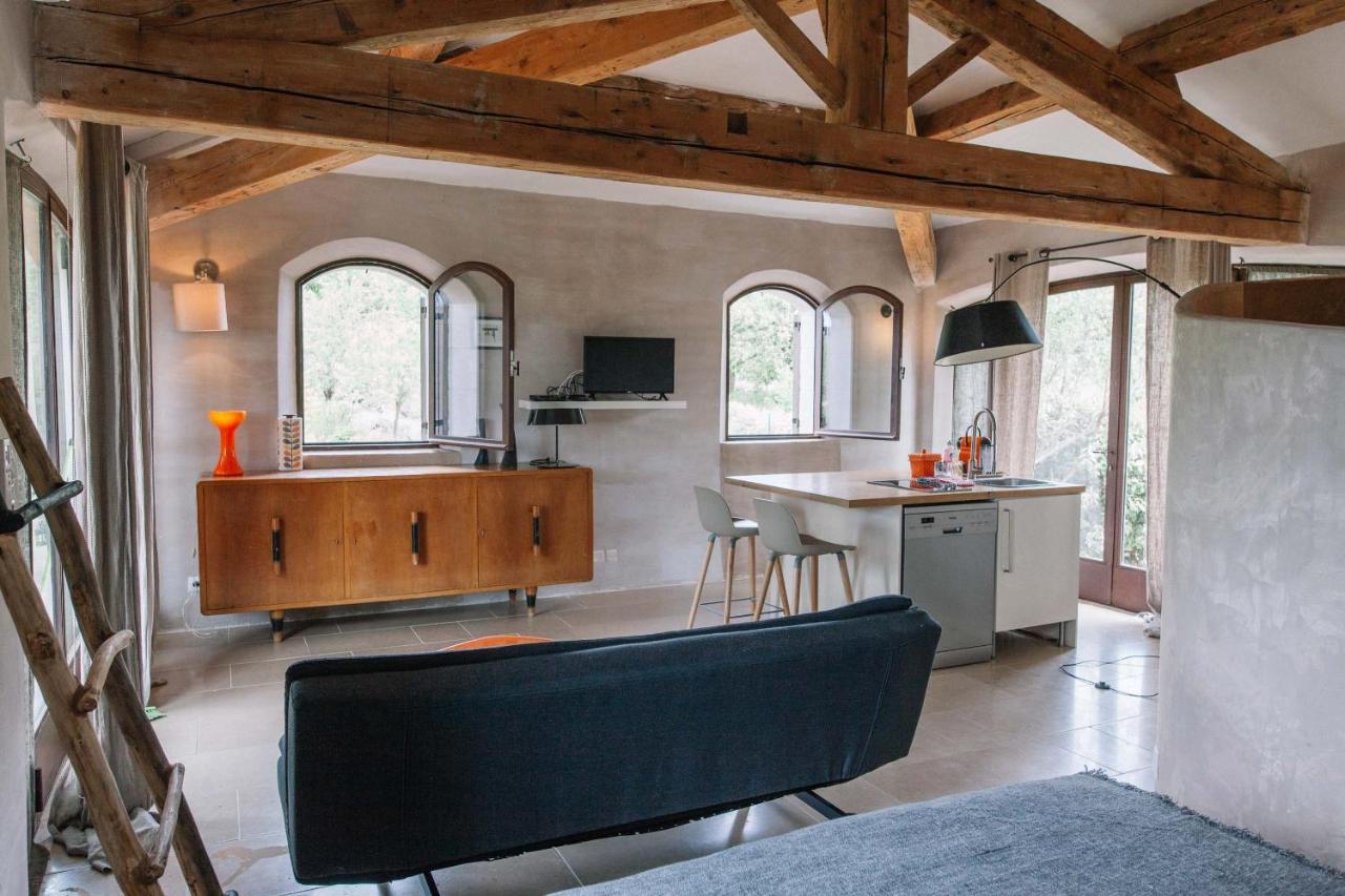 Le Mas De Cink Saint-Saturnin-d'Apt Exteriör bild